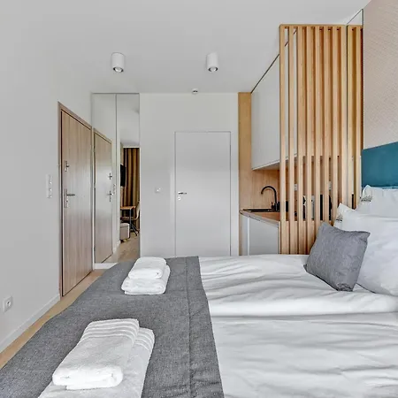 Aparthotel Nadmotlawie Riverside Studio, Sauna & Gym By Downtown Gdaňsk