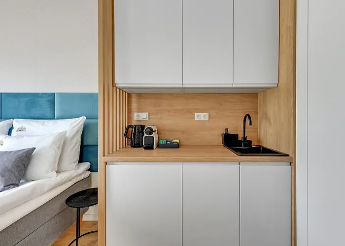 Nadmotlawie Riverside Studio, Sauna & Gym By Downtown Apartmanhotel