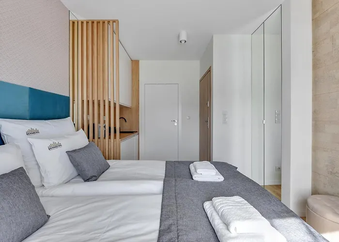 Nadmotlawie Riverside Studio, Sauna & Gym By Downtown Apartmanhotel