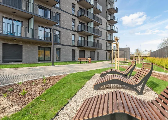 Nadmotlawie Riverside Studio, Sauna & Gym By Downtown グダニスク